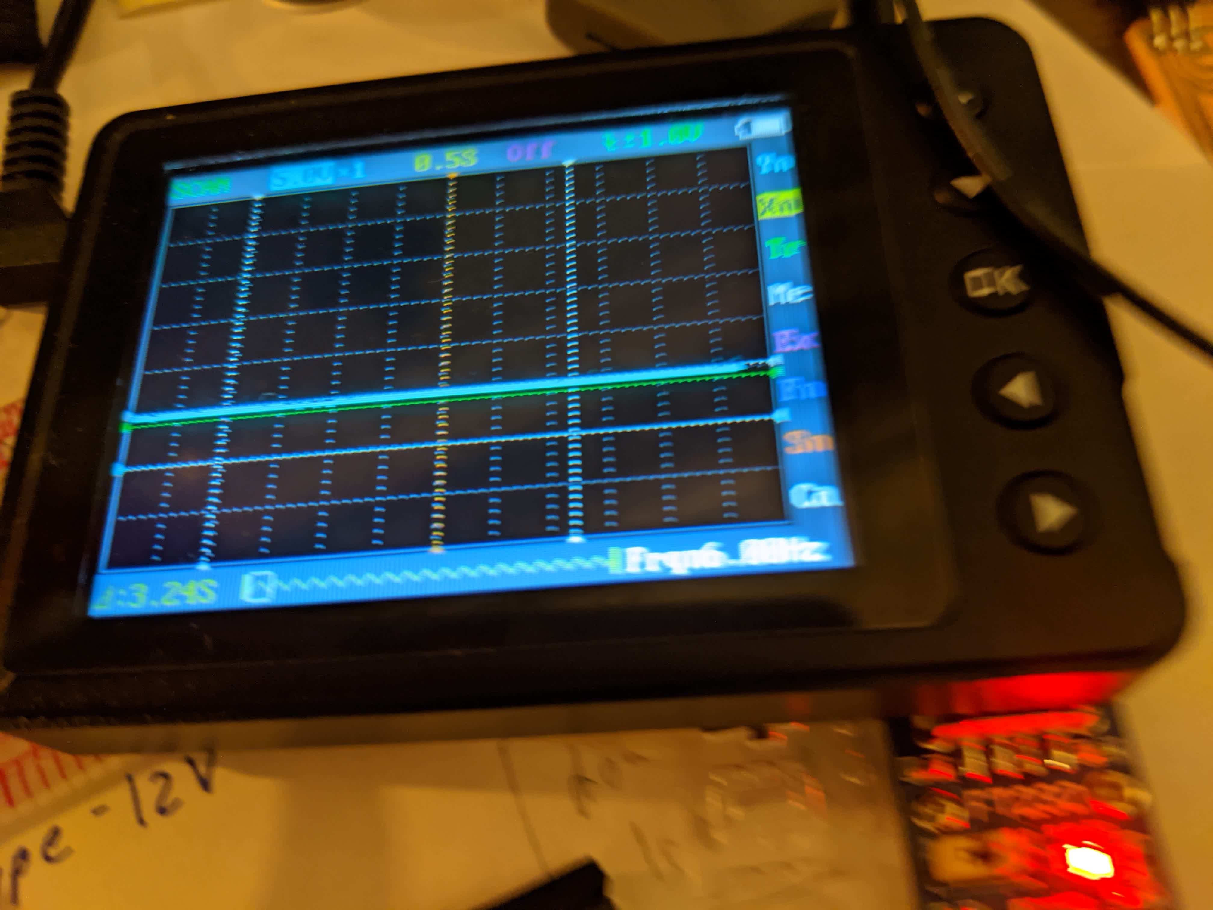 motor board signal with no light